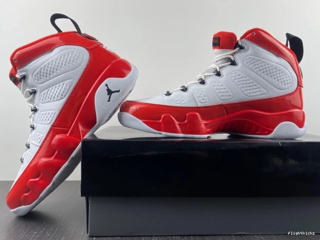 Retro White Red Jordan 9 302370-160 Gym Air 1106